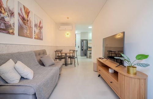 Cachoeira do Bom Jesus Apartment | Swimming Pool with Sea View | WI-FI 1000mb #CHA11