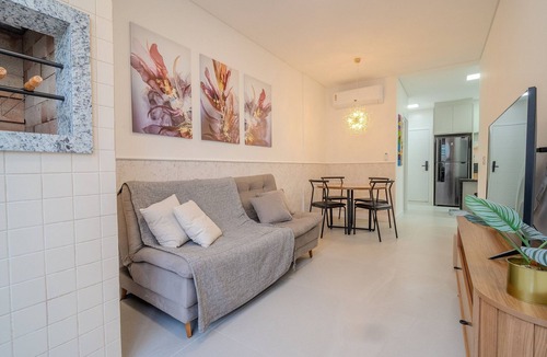 Cachoeira do Bom Jesus Apartment | Swimming Pool with Sea View | WI-FI 1000mb #CHA11