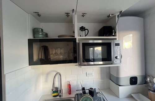 La Perla Apartment | Tranquil 1-bedroom studio with AC in Mar del Plata