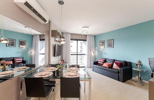 Vila Izabel Apartment | v077A -Ótima localização, varanda e garagem inclusa