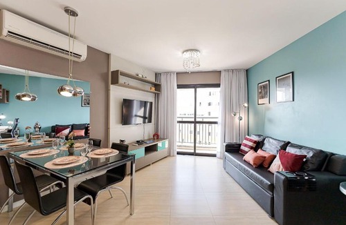 Vila Izabel Apartment | v077A -Ótima localização, varanda e garagem inclusa