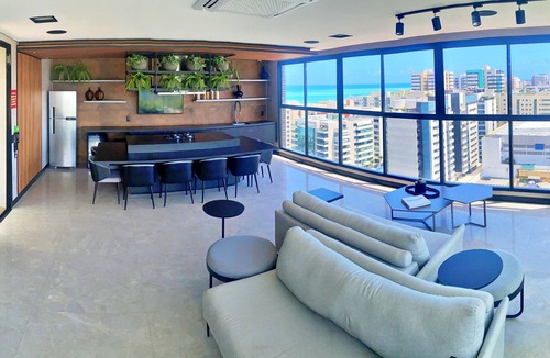 Jatiuca Apartment | Vacanze - Edf. Sky Concept apt 1015, Piscina na Cobertura com Vista Panorâmica