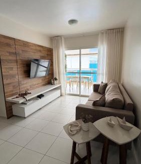 Centro Apartment | Vista para o Mar de Bertioga para até 6 pessoas