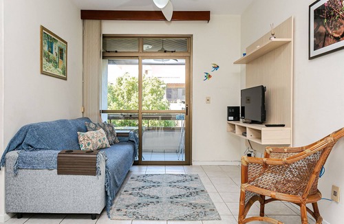 Jurere Apartment | WI-FI 350MB | 350m from Jurerê Beach #JA20