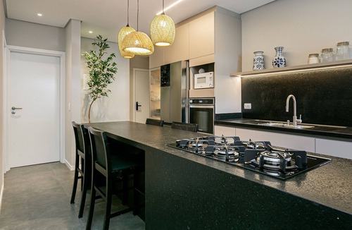 Cachoeira do Bom Jesus Apartment | Wi-Fi 400mb Smart TV 50 inches Beach 1.5 km #CHA13