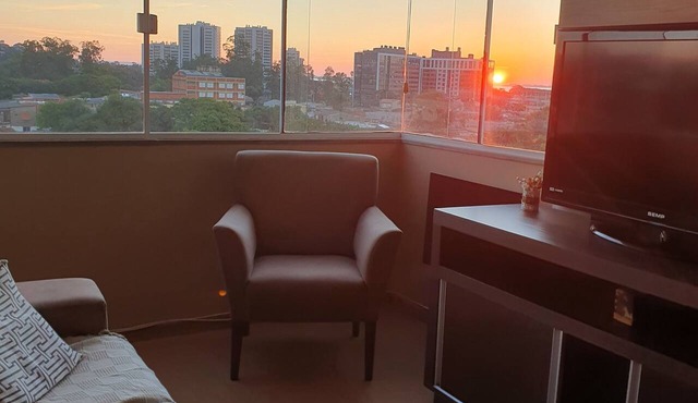 1 Private Room – Shared Apartment Near Barra Shopping Sul in Porto Alegre