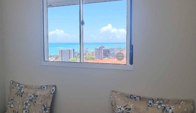 2-Bedroom Apartment in Maceió with Panoramic Sea View in Maceió
