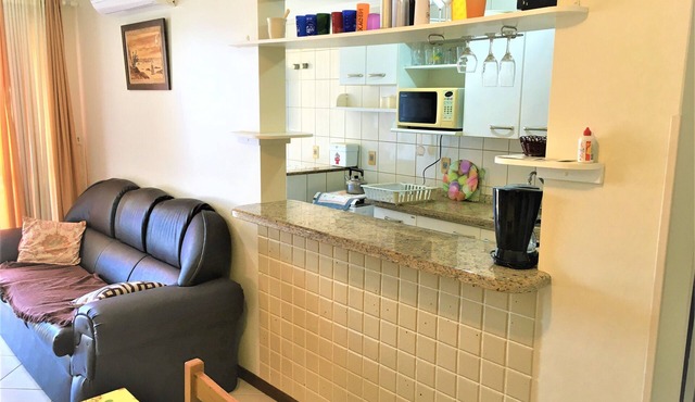 3-bedroom apartment with en-suite bathroom, home office, Wi-Fi, 250 sq m, TVs, split system, open plan, Jurerê panoramic view.