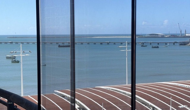 504 Ocean Towers, 2 bedrooms, 60m2, ocean view, on the beachfront avenue. in Fortaleza