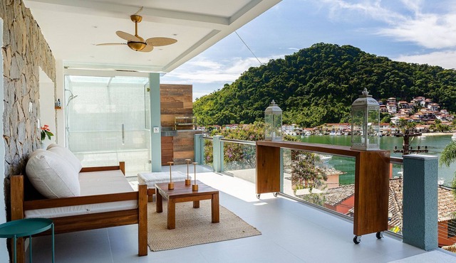 Ang018 - Magnificent house with pool and sea view in Angra in Angra dos Reis