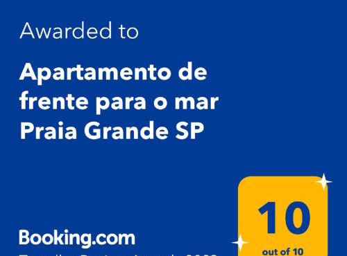 Apartamento de frente para o mar Praia Grande SP in Praia Grande