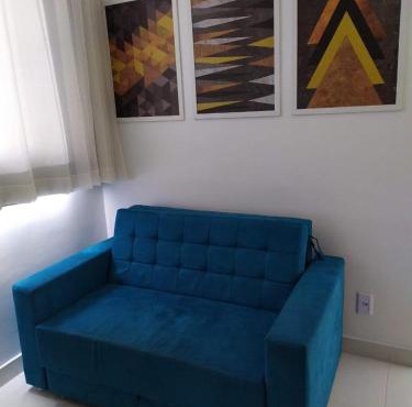 Apartamento mobiliado, dois dormitórios, praia Ponta de Campina in Cabedelo
