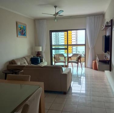 Apartamento T61-moderno com vista para o mar em Mongaguá