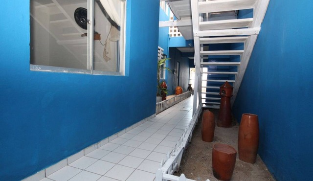 Apartment #1 facing/with sea view, ground floor, two suites in Solar Maradentro. in Paulista