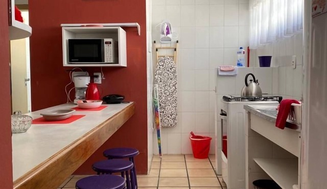 Apartment (204) 400m from the beach, facing the dunes and with a balcony