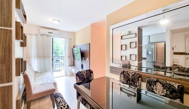 Apartment near Rio Centro (1.3km), with plenty of leisure and entertainment options.