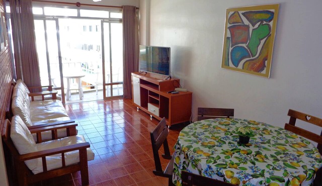 Apartment with a balcony just one block from Forte beach!