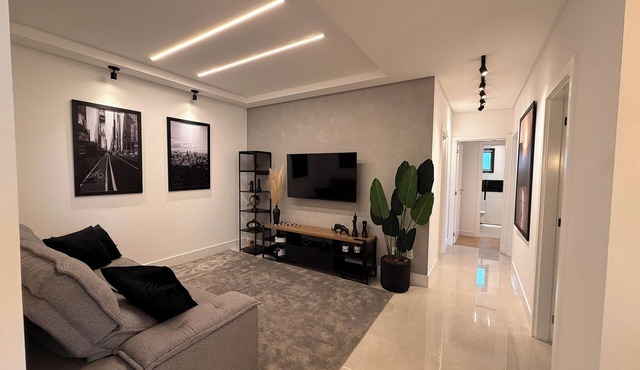 Apartment with sea view in the center of Itapema.