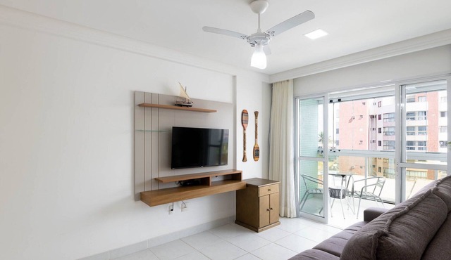 Apt w/Balcony and sea View in Guarapari Cmd0311