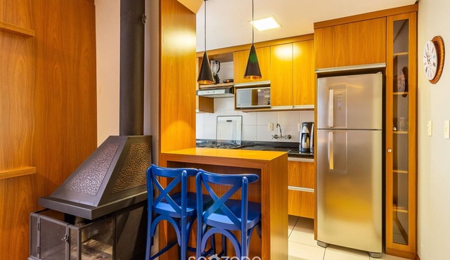 Apt w/BBQ 1km From Gramado Center Sds104