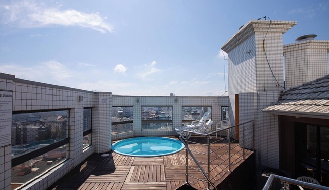 Apto c churrasq, piscina e wi-fi a 200m da praia in Capão da Canoa