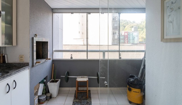 Apto c Churrasq e ótima localização em Blumenau/SC in Blumenau