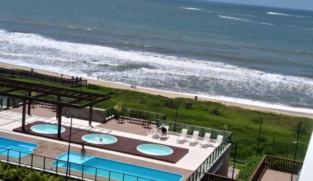 Beachfront apartment in Barra Velha