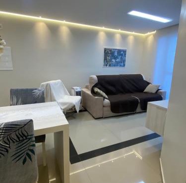 Beachfront apartment in Guarujá