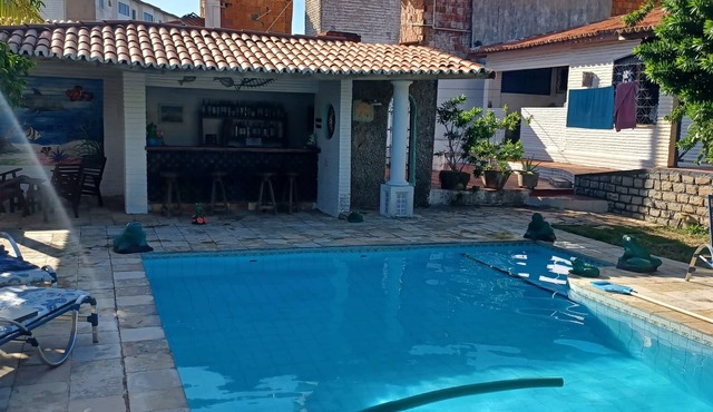 Beautiful city rental Fortaleza Brazil with swimming pool 300 m from the beach in Caucaia