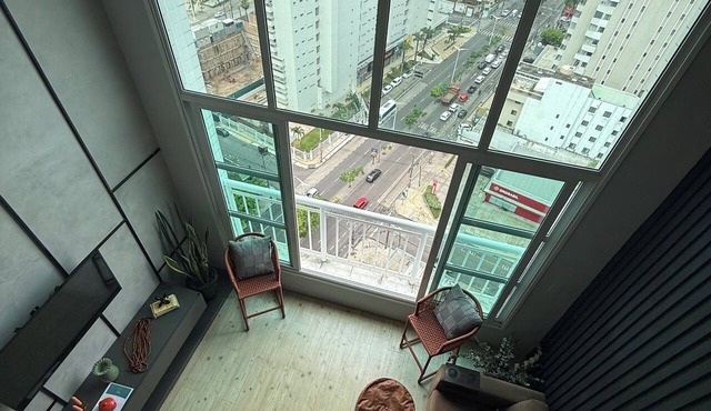 Beira Mar Ocean-View Loft — Steps from Meireles & Iracema Beach