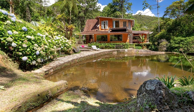 Boutique chalet amidst the Atlantic rainforest.