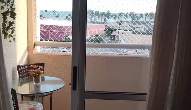 Apartment right on the sand with sea view! in Espaço Tropical Barra dos Coqueiros