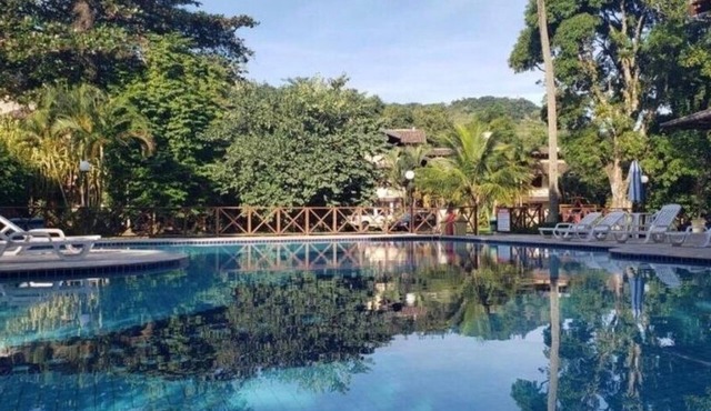 House N12 in Maresias, gated community facing the beach.