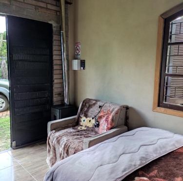 Cabana luar de pedra