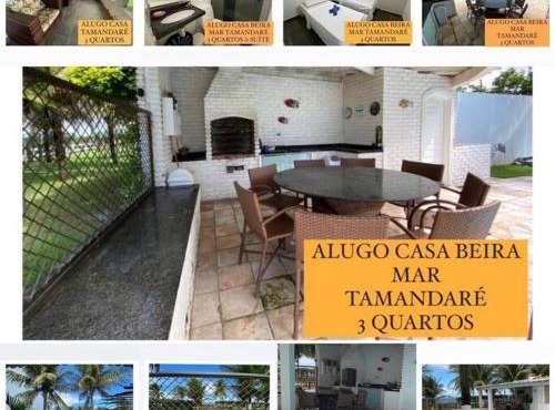 Casa beira-mar emTamandaré c/ piscina. in Tamandaré