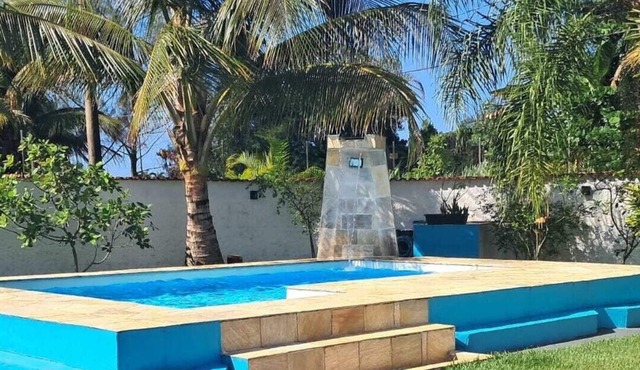 Casa c pisc, churrasq, pet friendly a 200m do mar