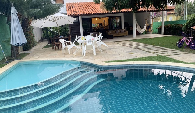 Casa com 4 Suítes, Piscina no Melhor Trecho de Ponta de Serrambi in PE