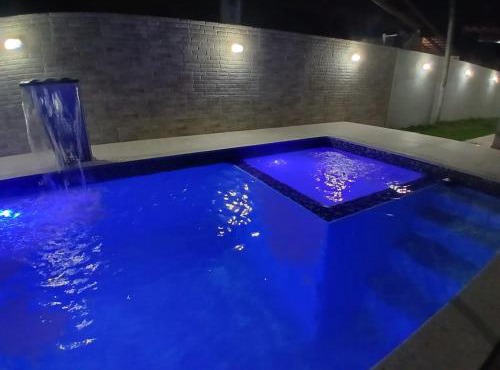 Casa com piscina e ar condicionado perto da Lagoa