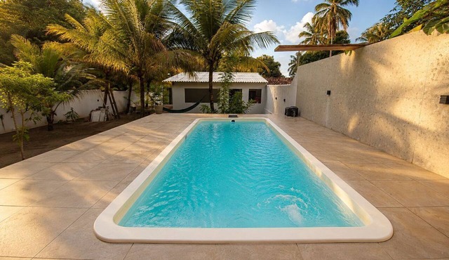 Casa com piscina pertinho da Praia do Boqueirão in Japaratinga
