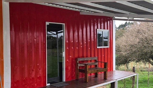 Casa Container Vermelha in Bagé
