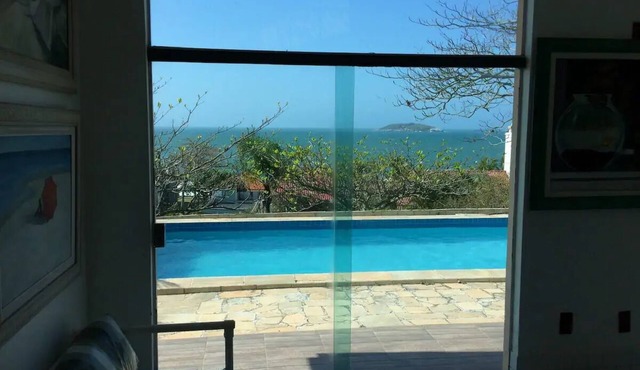 Casa Espetacular, Piscina com Vista Mar ING810