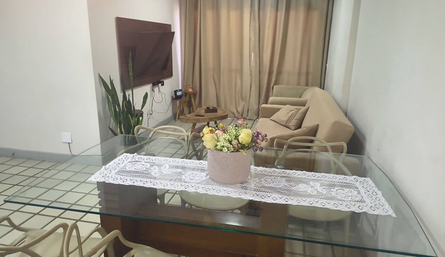 CasAmar - Beachfront property in the center of Guarapari, with direct beach access from the building.