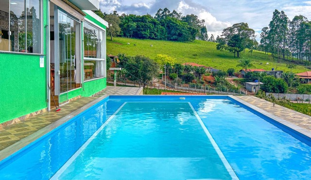 Chácara com WiFi, piscina,churrasqueira e conforto in Extrema