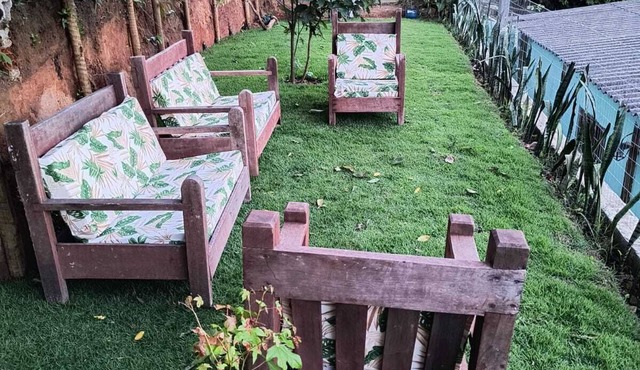 Chácara dos Cheiros: A cozy corner to relax.