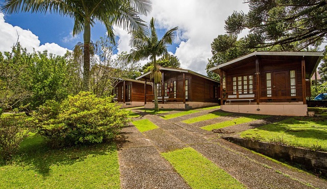 Chalets for rent.