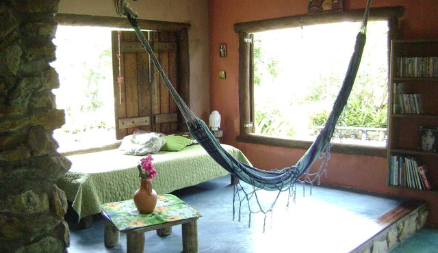 charming and cozy beach house with a large green area near the outside Taipu in marau