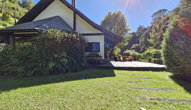 Charming House in Brasil w/Private Lake, Fireplace, Jacuzzi, and Sauna