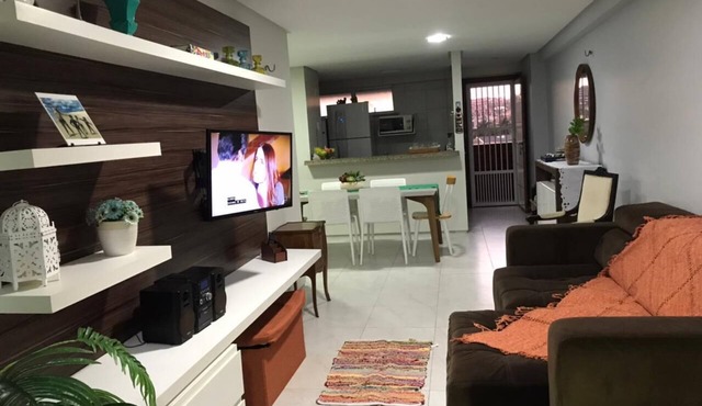 Comfortable beachfront apartment next to Beach Park. in Aquiraz