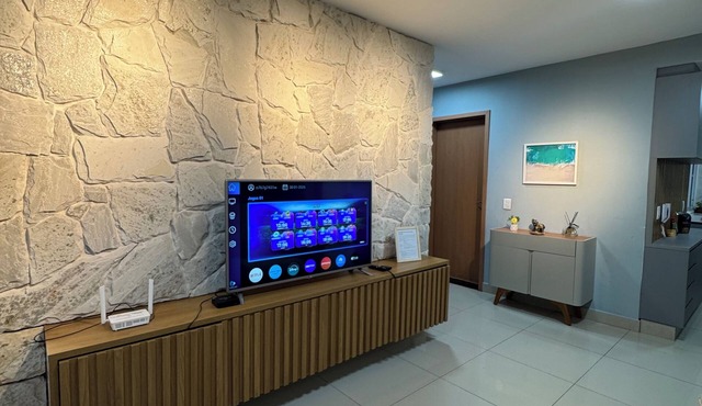 Complete apartment with 2 bedrooms and 4 beds. in Goiânia