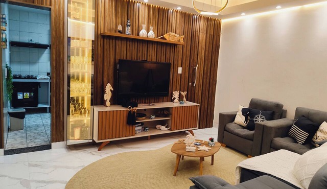 Cozy apartment 10 minutes from Forte beach and 7 minutes from Dunas beach.